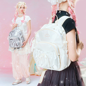 25年秋冬新品 LOLA DESIGN蝴蝶结双肩痛包 少女娃包多功能可拆背包