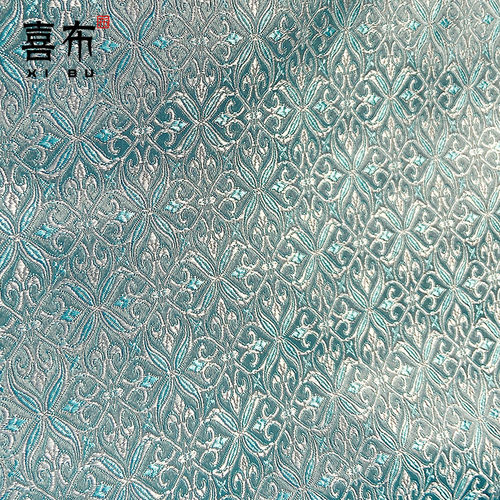 布料小仙女水蓝色傣族服饰上衣