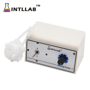 INTLLAB 家用小型循环泵微型水泵12V静音抽水 微型蠕动泵 自吸泵