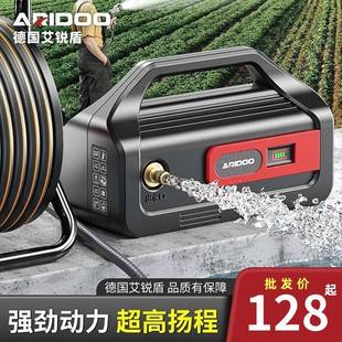 浇菜锂电水泵农田灌溉 德国电动抽水泵小型家用大功率自吸泵便携式
