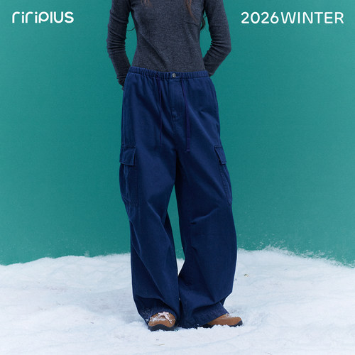 riverstone plus『10/20 20点 新品上新』多口袋街头休闲工装裤女