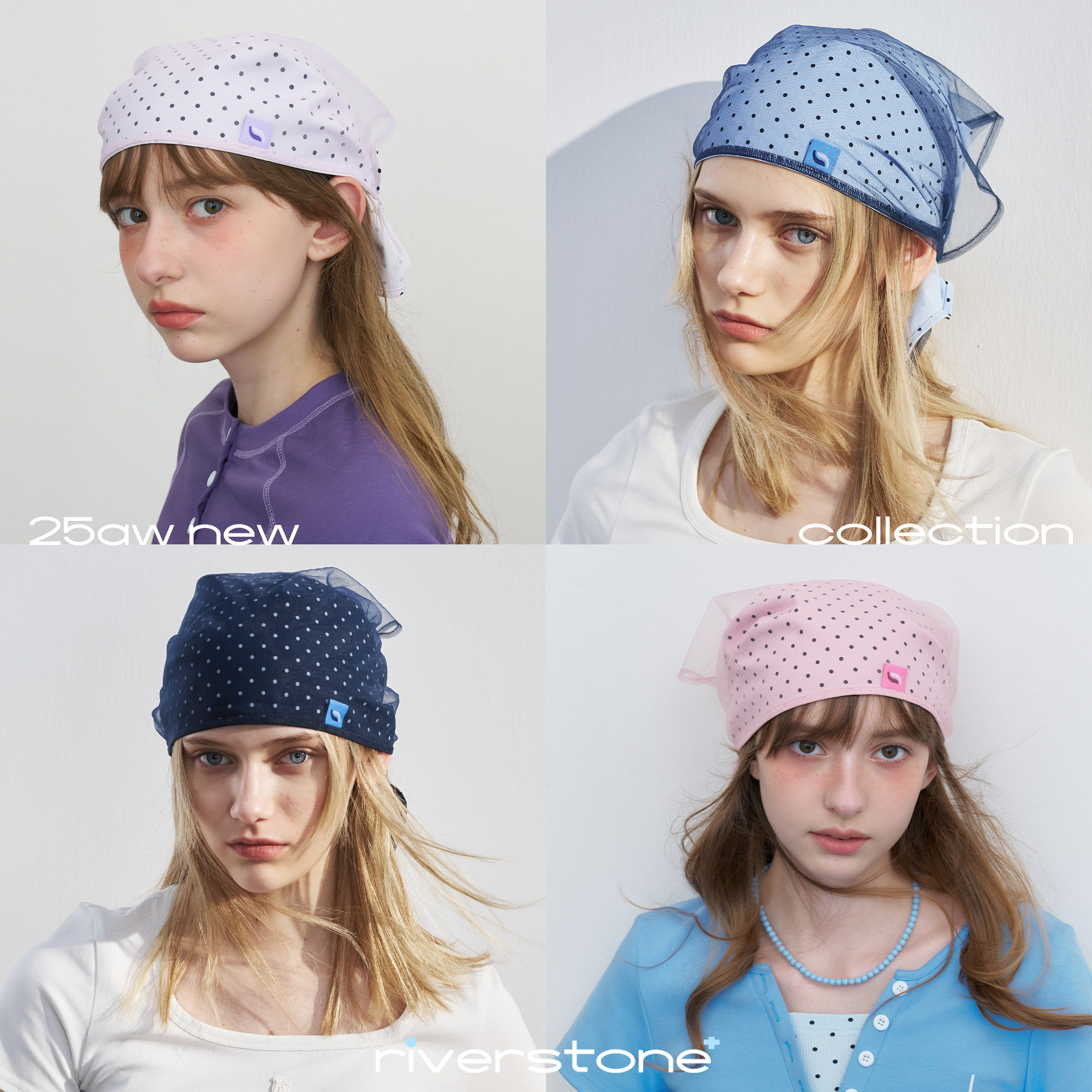 riverstone plus 小众波点头巾显脸小简约百搭包头帽头饰发饰女,服饰配件/皮带/帽子/围巾,其他配件,淘宝优惠券,粉丝福利购,淘宝优惠卷