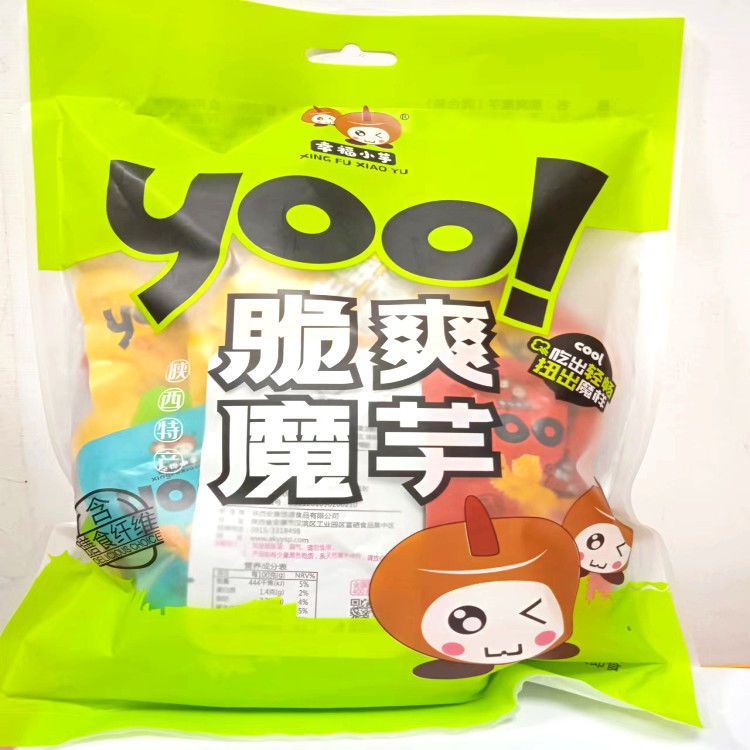 陕西安康特产幸福小芋脆爽魔芋干雪魔芋丝魔芋爽素毛肚500g 包邮