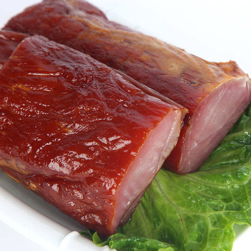 陕西安康烟熏纯瘦腊肉里脊腊肉