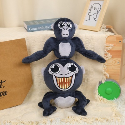 跨境外贸Gorilla Tag Monke大猩猩公仔节日礼物可爱猩猩毛绒玩具