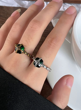 个性925银十字架古法金不掉色