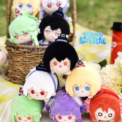 兄坑毛绒挂件毛绒胸针娃娃趴趴