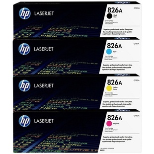 CF310A 826A M855dn 打印机黑色粉盒硒鼓 原装 M855xh 惠普