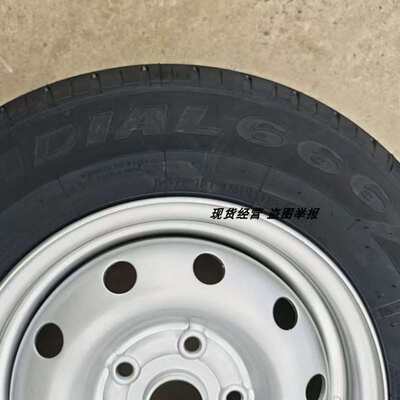 包邮原装长安EM60/80钢圈铁圈轮毂14寸5孔轮胎185R14LT备胎总成