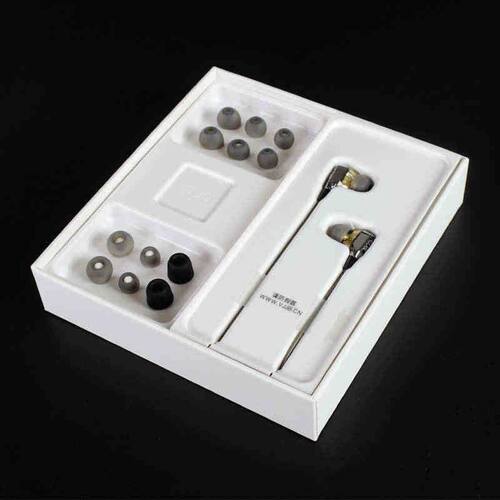 VJJB V1S经典发烧双动圈重低音耳机HIFI入耳式音乐K歌V1高性能塞