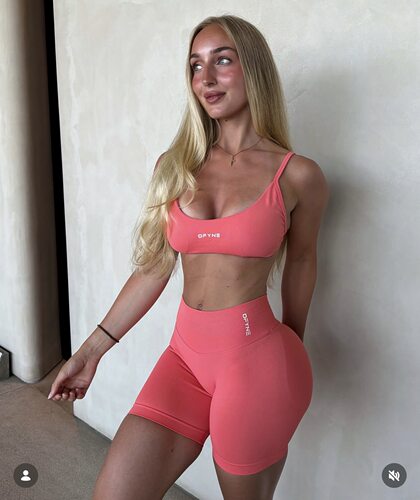 （镇店）DFYNE 双肩带 内衣 Impact Scoop Neck Top Bra