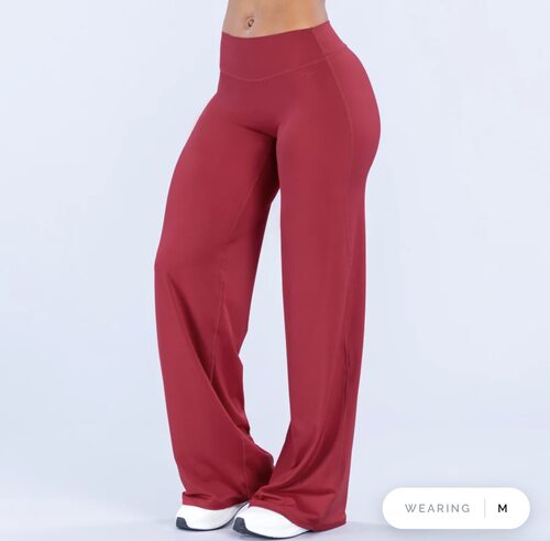DFYNE  Wide Leg Pants 柔软 直筒 阔腿长裤