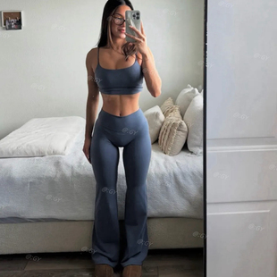 DFYNE origin 直筒阔腿微喇柔软长裤（原袋原标）