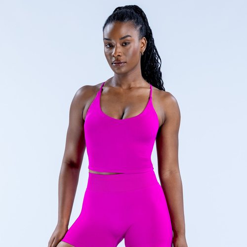 DFYNE Dynamic Strappy Top运动交叉美背背心（原袋原标）