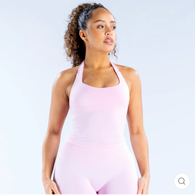 DFYNE Impact宽挂脖背心Halter Top 原标袋
