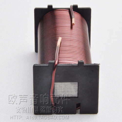 2.0mm线分频器铁芯电感铜线圈无氧铜QA高温线工厂直销0.1mH-5.6mH