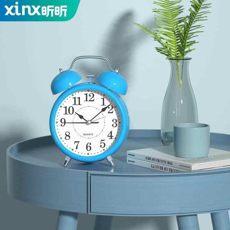 2024新款闹钟老人专用大号超级响特大声强力变态叫醒声音巨响超响图片