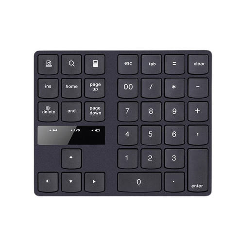 JOMAA35键无线蓝牙有线三模数字小键盘家用财务会计办公笔记本台