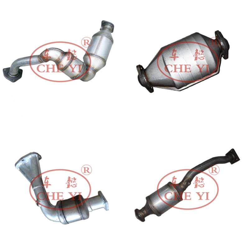 适用于北汽战旗 勇士 解放1041角斗士2.0 2.2三元催化器 排气管