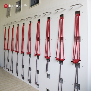 艾扬格Life 可拆卸瑜伽墙康复墙活动墙自带墙钩场馆标配学院用品