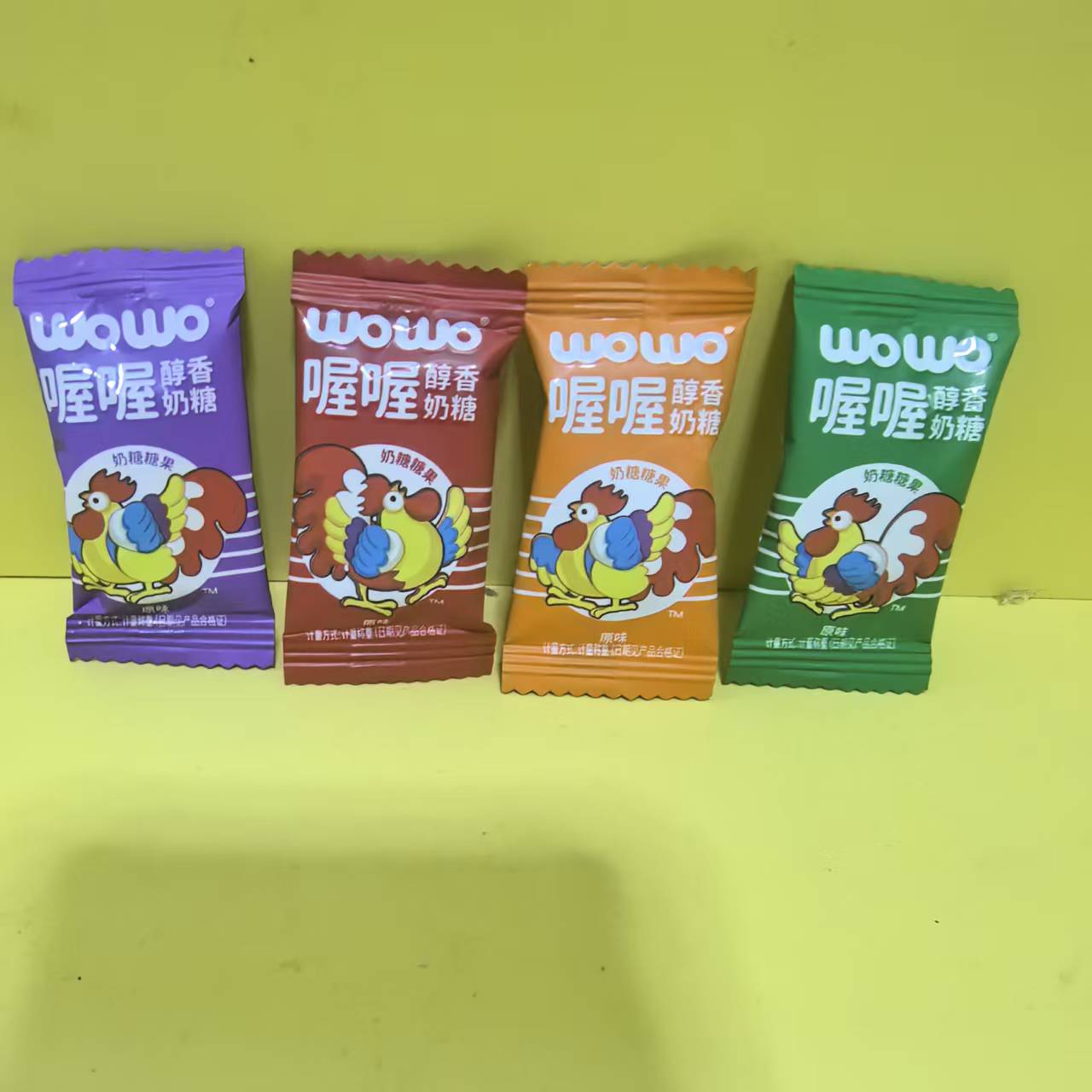 喔喔醇香奶糖散称公鸡奶糖原味