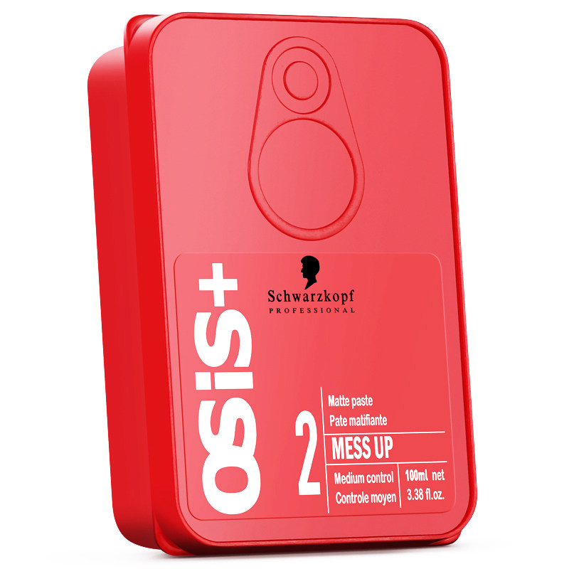 进口施华蔻哑光发泥头发蓬松背头造型发蜡强力发膏搭发胶定型喷雾