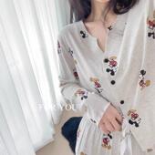 ins月子服纯棉春秋产后产妇孕妇睡衣哺乳喂奶四季 可外穿12月份冬