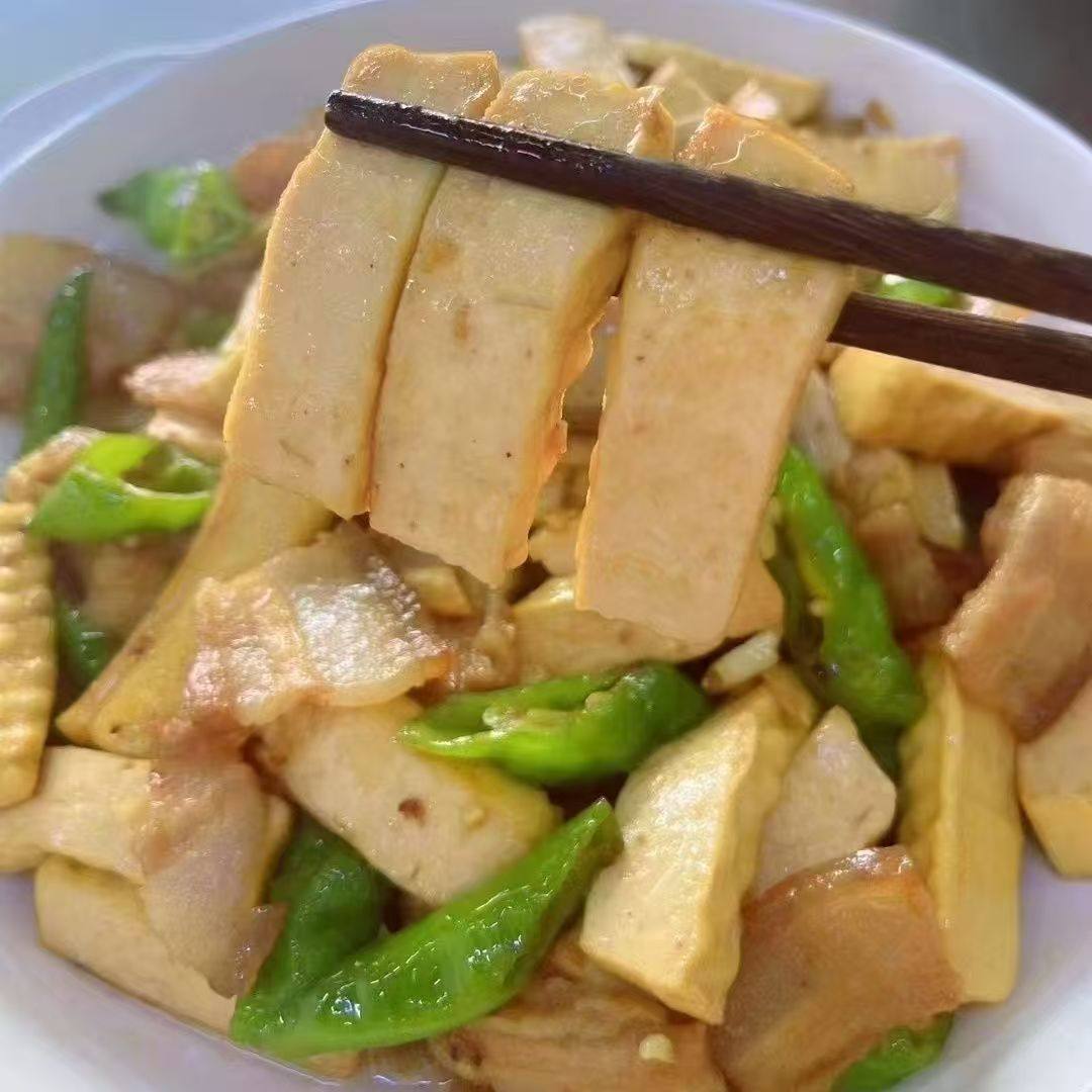 龙田豆干豆腐干梅州客兴宁家特产豆香浓郁爆炒美味下饭优质黄豆