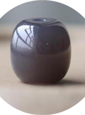 紫色珠子远疆玉阁和田玉
