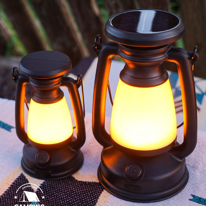 太阳能户外充电复古氛围灯