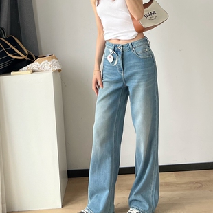 女装 长裤 百搭棉 牛仔裤 825 天丝材质显瘦不臃肿2色窄版 26春夏新款