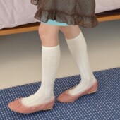 IOULOR基础款 轻薄透气百搭竖纹灰色系精梳棉袜子 白色小腿袜春夏季