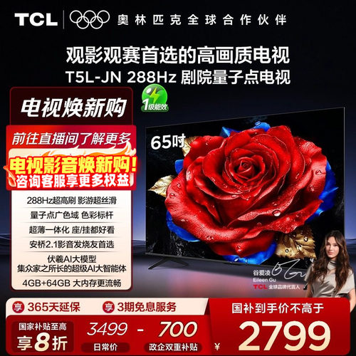 T5L-JN288Hz剧院量子点电视