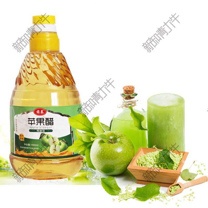 山西特产瑞泰酿造苹果醋无糖精原浆醋1l食用醋无添加泡香蕉醋包邮