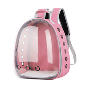 跨境鹦鹉包透明鸟包车载鸟笼宠物鹦鹉外出背包八哥鸟笼子鸟背包