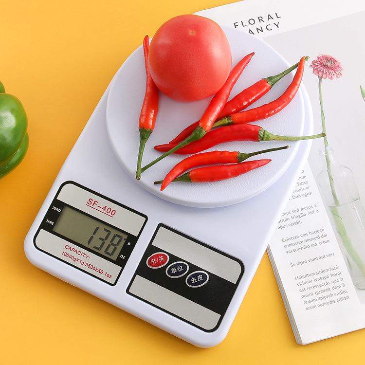 SF-400家用厨房秤药材克称电子称10KG食品烘焙电子秤