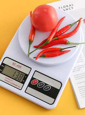 SF-400家用厨房秤药材克称电子称10KG食品烘焙电子秤