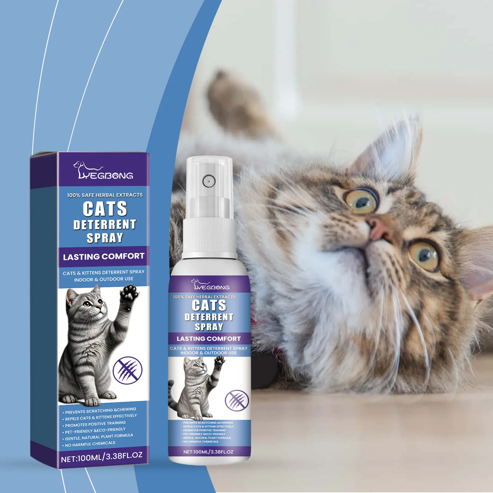 Cat Care Spray Prevents cat bed wetting behaviour Gentle Ing