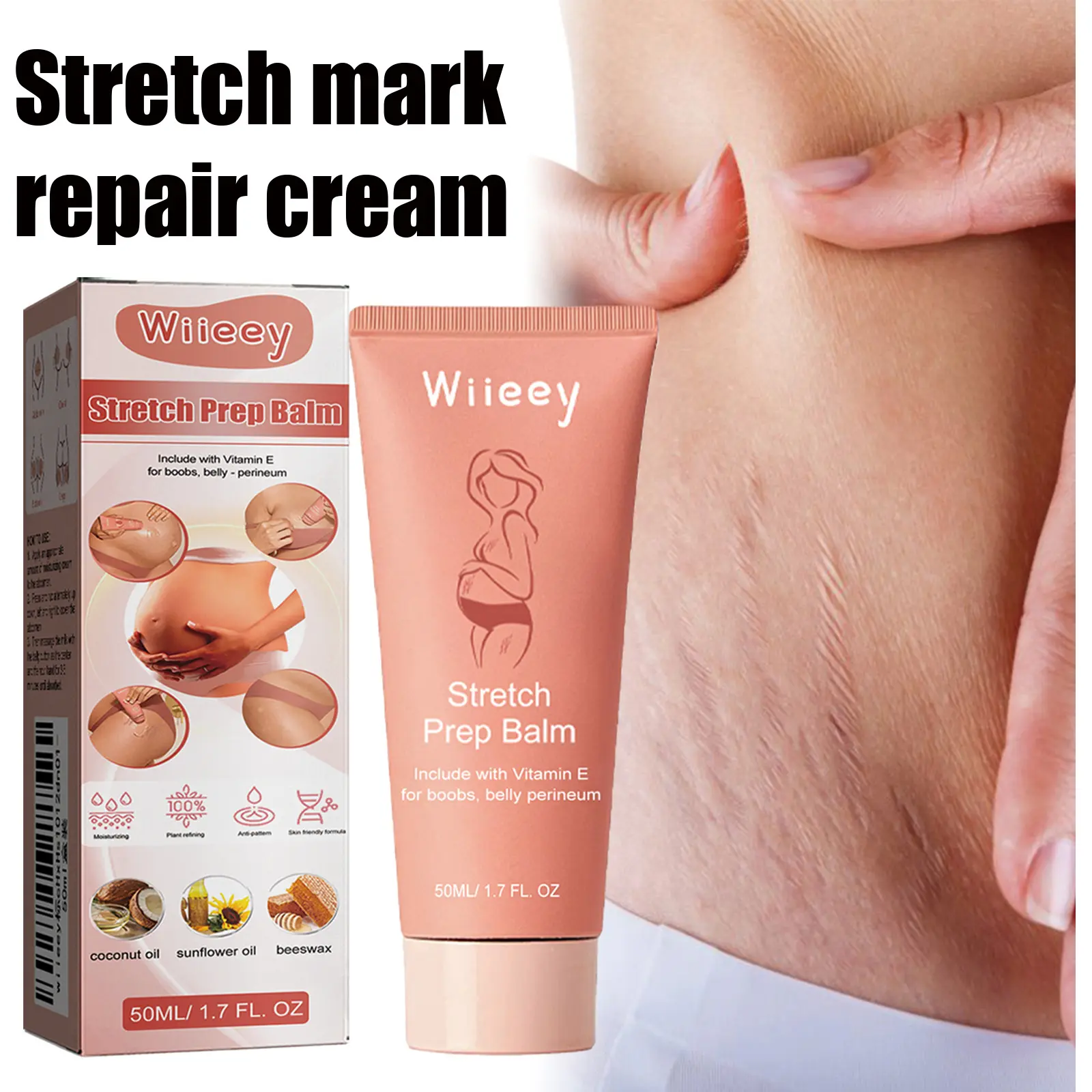 Skin Care CreamGentle CareSmoothing SkinFirming Tummy Massag
