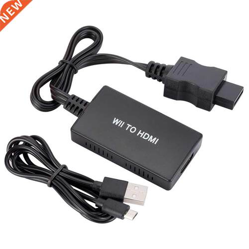 For 1080P Wii to HDMI-Compatible Converter with 3.5mm Audio