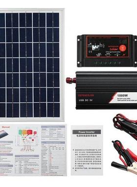 1000W Solar Panel System Solar Panel 60A Charge Controller S