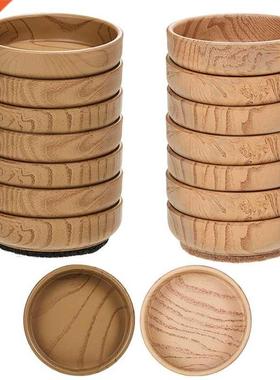 16Pcs Felt Floor Cups 6 cm Round Furniture Felt Castors Non