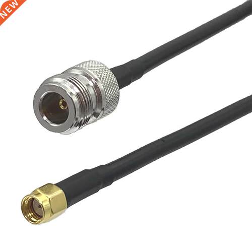 1Pcs RG58 N Female Jack to RP-SMA Male Jack Connector RF Coa