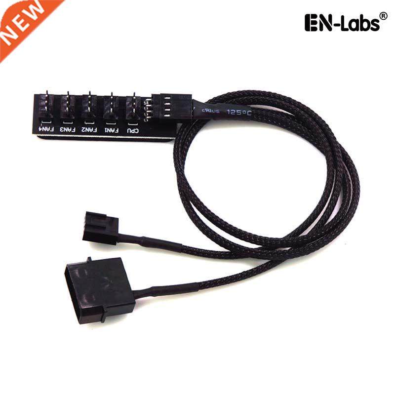 1 to 5 or 8 Ports 4 pin PWM Fan Hub Splitter,PWM Regulator 1