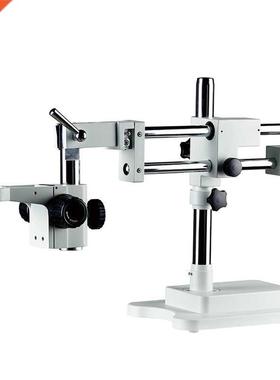 Double Boom Stand Dual Arms Industrial Zoom Trinocular Stere