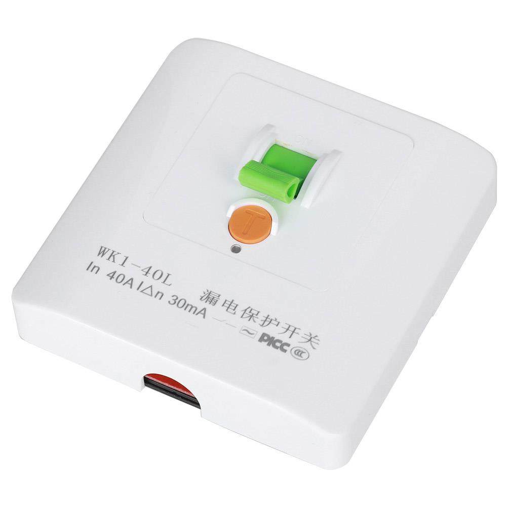 Leakage Protector Switch 40A Electric Leakage Protector Wall