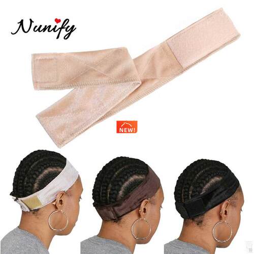 Wig Elastic Band Brown/Black/Blonde Hand Made Non-Slip Wig G