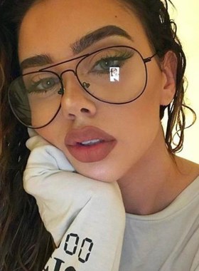 Men Classic Pilot Glasses Frame Women Fashion Myopia Glasses