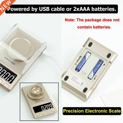 Digital Milligram Jewelry Scale 0.001g Precision Electronic