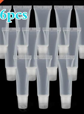 36pcs 10ml Lp Gloss Tube Transparent Refll Empty Contaner